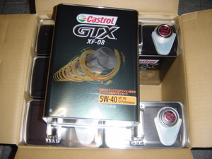 4L can * Castrol GTX XF-08 5W-40