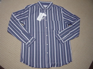  new goods unused *TK Takeo Kikuchi stripe long sleeve shirt (XL) b