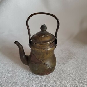 煎茶道具 茶道具 やかん 急須 銅製 茶器