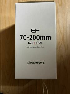 Canon キヤノン EF70-200F2.8L USM 新品未開封