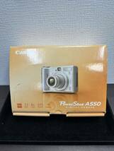 【大黒屋】キヤノン Canon PowerShot A550 コンパクトデジタルカメラ　中古　動作未確認　ジャンク_画像1