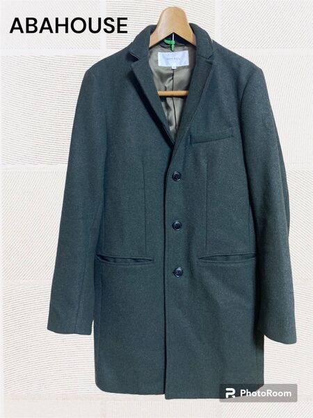 ABAHOUSE ecru アバハウス チェスターコート サイズ46
