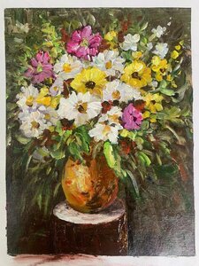 Art hand Auction Oil painting, flower painting, hand-painted, oil painting, framed, fine art, Painting, Oil painting, Nature, Landscape painting