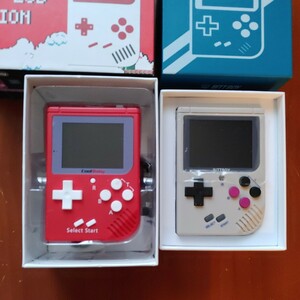 BittBoy 8BIT 2.5inch LCD LI-ION(RED)　2台セット　中華ゲーム機 　エミュ機　未使用