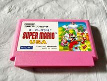 ☆【現状品】T1128 Nintendo ニンテンドー ファミリーコンピュータ SUPER MARIO スーパーマリオ USA ファミコンソフト ゲームソフト☆_画像5