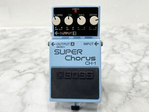 ☆【現状品】BOSS ボス SUPER Chorus スーパーコーラス CH-1 エフェクター ☆