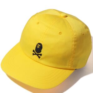 Bape Pirates 5パネル キャップ イエロー
