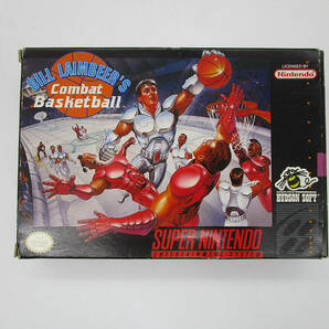 【SNES】 Bill Laimbeer's Combat Basketball スーパーニンテンドー Super Nintendo Entertainment System SNS-CB-USA