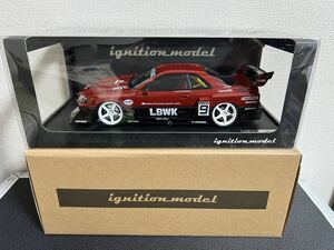 ◎イグニッションモデル IG2706 1/18 LB-ER34 Super Silhouette SKYLINE Red/Black スーパーシルエット 日産 スカイライン DR30 GT-R