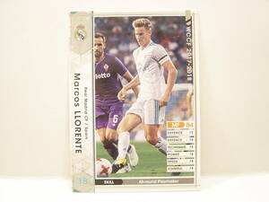 WCCF 2017-2018 EXTRA 白 マルコス・ジョレンテ　Marcos Llorente 1995 Spain　Real Madrid CF 17-18 Extra Card