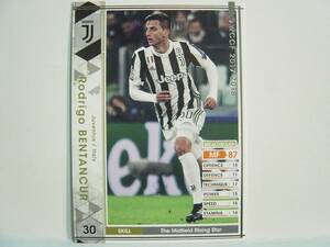 WCCF 2017-18 白 ロドリゴ・ベンタンクール　Rodrigo Bentancur 1997 Uruguay　Juventus FC Italy 2017-2022 #A29 Panini