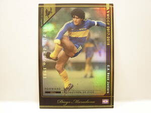 ■ WCCF 2017-2018 HOLE ディエゴ・マラドーナ　Diego Armando Maradona 1960　Boca Juniors 1981-1982 History Of Legends