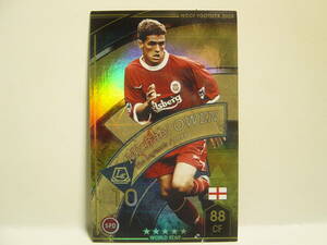 WCCF FOOTISTA 2020 LE マイケル・オーウェン　Michael Owen 1979 England　Liverpool FC 1996-2004 Legends