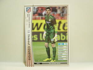 WCCF 2012-13 白 ティボー・クルトワ　Thibaut Courtois 1992 Belgium　Atletico Madrid Spain 12-13 #305 Panini