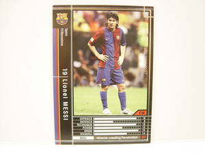 WCCF 2006-2007 黒 リオネル・メッシ　Lionel Messi No.19 FC Barcelona Spain 06-07 Special Card #350