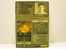 Panini WCCF 2008-2009 WBE スティーブン・ジェラード　Steven Gerrard 1980 England　Liverpool FC 08-09 World Best Eleven_画像4