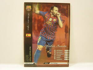 ■ WCCF 2011-2012 MVP アンドレス・イニエスタ　Andres Iniesta 1984 Spain FC Barcelona 11-12 UEFA Player of the Year