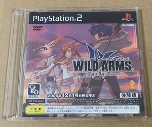 PS2 ワイルドアームズ ザ フィフスヴァンガード 体験版 非売品 デモ demo not for sale WILD ARMS the Vth Vanguard PAPX 90524