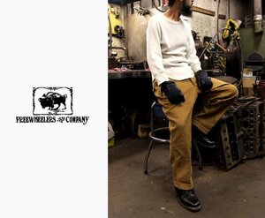 FREEWHEELERSフリーホイーラーズUNION SPECIAL OVERALLS MECHANIC CREW TROUSERSメカニック クルー トラウザーズ ワークパンツW30/程度良好