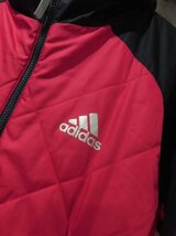 adidas アディダス/US フーデッド ライトパテッド ジャケットM/フード付き 中綿ジャケット/フーディ ブルゾン/メンズ/O36263_画像6