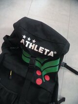 ATHLETA アスレタ/リュック/バックパック/デイパック/バッグ/リュックサック/ブラック/サッカー フットサル_画像4