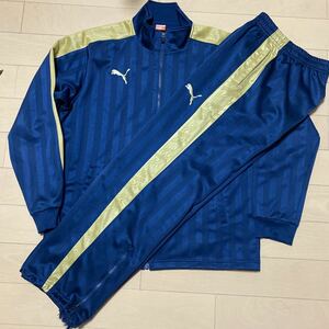 PUMA プーマ ジャージ上下　紺　サイズL