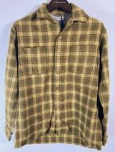 ヴィンテージ Pendleton ペンドルトン 70年代 ネルシャツ ウールチェックシャツ ボタンが素敵_画像1