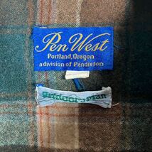 ヴィンテージ Pendleton Pen West 80-90年代 インナーウールジャケット ペンドルトン 背中のポケットがGood_画像2