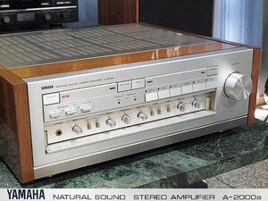 YAMAHA A-2000a ♪ヤマハのフラッグシップ・プリメインアンプ♪【SPターミナル交換・メンテ・ケア済／美品】