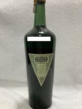 50年代流通 MENTA PEZZIOL メンタ ペッツィオル ミントリキュール 1000ml 28％ リキュール タックスメタル_画像7