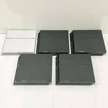 1円～ HDD 封印4台 PS4 sony プレステ4 CUH-1000A×2 1100A×3 本体 計5台 大量 まとめ 動作確認済 PlayStation4 ソニー ジャンク扱い_画像2