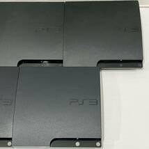 1円～ HDD 封印5台 PS3 sony プレステ3 CECH-2000A 2500A 3000A×3 本体 計5台 大量 まとめ 通電確認済 PlayStation3 ソニー ジャンク_画像3