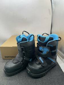 BURTON バートン スノーボード ブーツ キッズ Kids' Grom サイズ19.5cm Snowboard Boots グロム ボア ブーツ スノボ スポーツ u00906