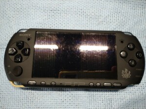SONY PSP-3000 モンハン プレイステーションポータブル ソニー PSP 3000 レア　希少　限定品