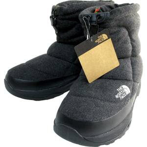 新品◆THE NORTH FACE◆撥水 保温 NUPTSE BOOTIE WOOL 5 ヌプシ ブーティー ウール 27.0cm チャコール◆ノースフェイス NF51978◆aga J245