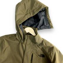 新品◆THE NORTH FACE◆防水 透湿 プロ シールド マウンテンジャケット 6 オリーブ XL◆ノースフェイス フード脱着可◆bda J1581_画像6