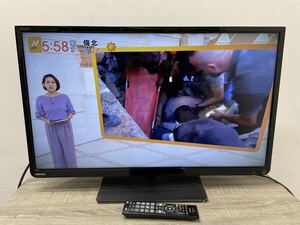 東芝 REGZA 液晶カラーテレビ 32S8 リモコン付 B-CASカード付 2014年製 32V型 32インチ TOSHIBA レグザ