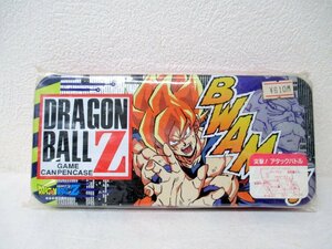 その4 デッドストック 1990年代 当時物 絶版 ドラゴンボールZ ゲームカンペン 缶ペン 突撃 アタックバトル 筆箱 鳥山明