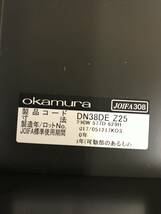 #7813-0613-5 okamura オカムラ スリムキャビネット DN38DE-Z25 ３段 収納ワゴン デスクワゴン インサイドワゴン サイドキャビネット 脇机_画像6