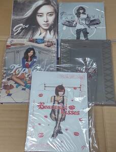K-POP「G.NA（ジナ）」海外盤 CD５枚セット【中古・美品】