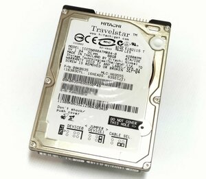 Hitachi Travelstar IC25N040ATMR04 40GB 2.5インチ IDE 4200rpm