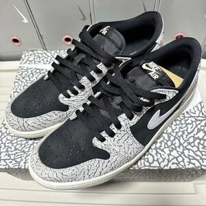 送料込みAIR JORDAN 1 RETRO LOW OG ELEPHANT US12.5(30.5cm)