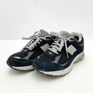 New Balance スニーカー M2002RX D 23.5cm ニューバランス シューズ ブラック【NK4107】