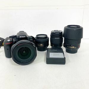Nikon D5300 デジタル 一眼レフ カメラ ニコン デジカメ レンズ AF-P NIKKOR 18-55mm 10-20mm AF-S 55-200mm 35mm【NK4343】