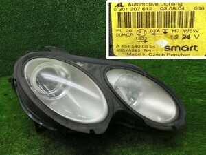  in voice correspondence Smart For Four *454032* right head light headlamp immediately shipping 