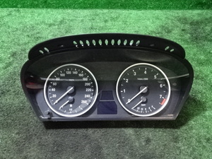 インボイス対応 BMW E61 530i 5シリーズ・PU30 2008年・スピードメーター・走行距離：162,333ｋｍ