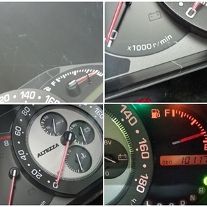 インボイス対応 トヨタ アルテッツァ AS200・GXE10 H16年式・スピードメーター・走行距離：101,170kmの画像2
