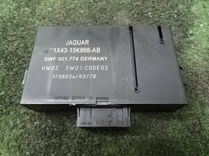  in voice correspondence Jaguar X*J51XA 2002(H14) AT * Rebirth park assistance computer *1X43-15K866-AB