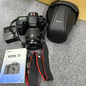 11150 Canon EOS 7D デジタル一眼レフカメラ 現状品 バッテリー、充電器、保存袋 説明書　動作品