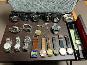 腕時計 まとめて RADO ORIENT TISSOT OROBANCO CASIO SEIKO DIESEL 美品　希少